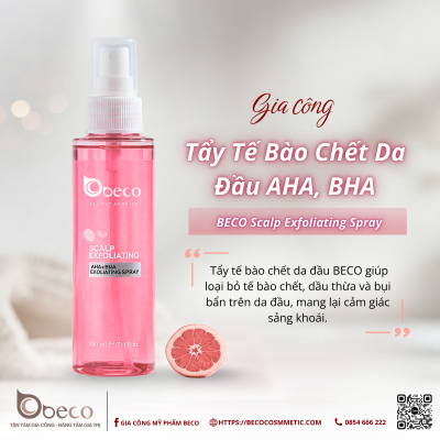 GIA CÔNG TẨY TẾ BÀO CHẾT DA – ĐẦU AHA – BHA
