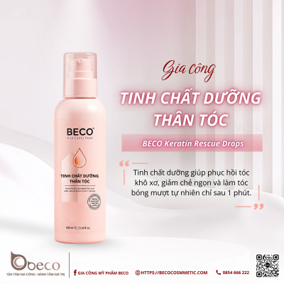 GIA CÔNG TINH CHẤT DƯỠNG THÂN TÓC