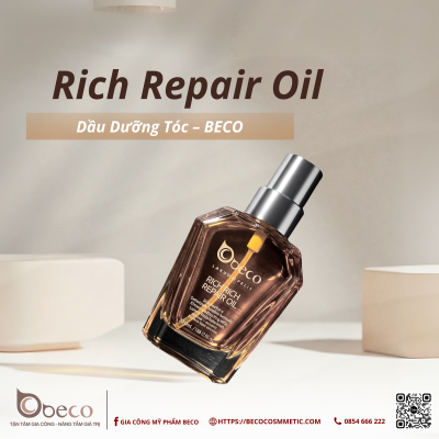 Gia Công Dầu Dưỡng Tóc – BECO Rich Repair Oil
