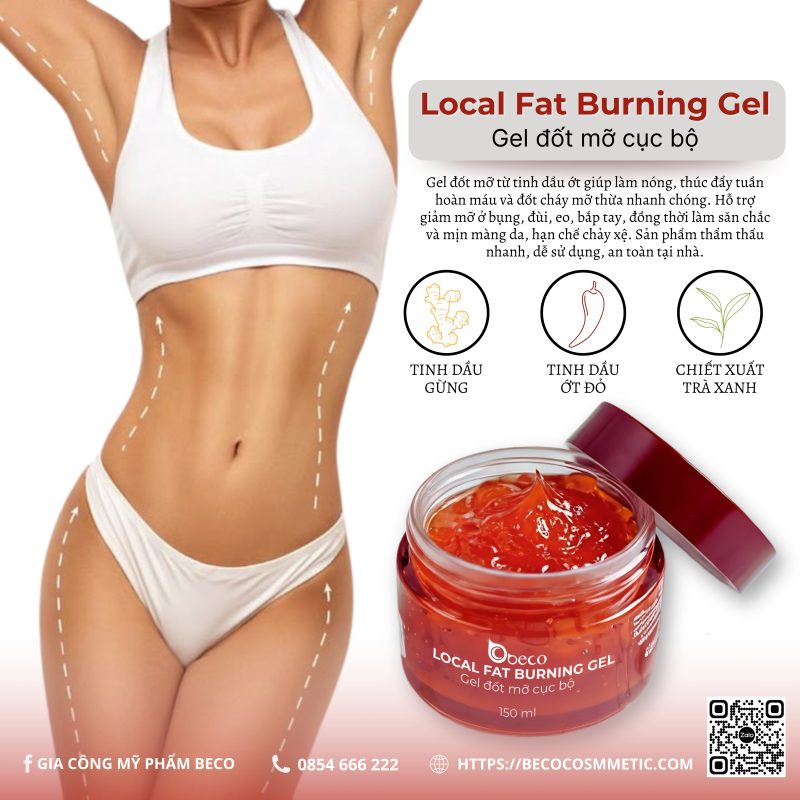 CÔNG DỤNG GEL ĐỐT MỠ