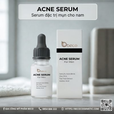 SERUM ĐẶC TRỊ MỤN NAM
