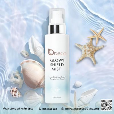 GIA CÔNG XỊT KHOÁNG CHỐNG NẮNG GLOWY SHIELD MIST