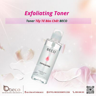 Gia công Toner Tẩy Tế Bào Chết BECO (BECO Exfoliating Toner)