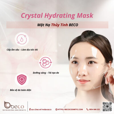 Gia Công Mặt Nạ Thủy Tinh BECO (BECO Crystal Hydrating Mask)