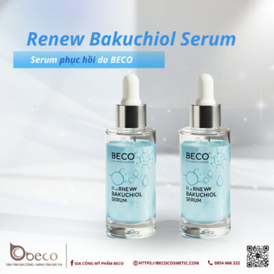 Gia công Serum phục hồi da BECO Renew Bakuchiol Serum