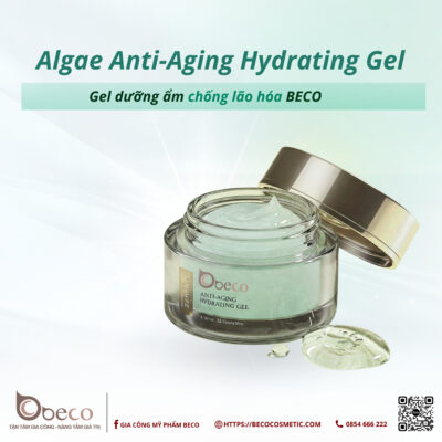 Gia công Gel dưỡng ẩm chống lão hóa BECO (BECO Algae Anti-Aging Hydrating Gel)