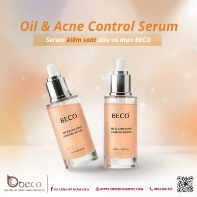 Gia công Serum kiểm soát dầu và mụn BECO (BECO Oil & Acne Control Serum)