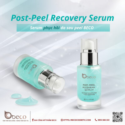 Gia công Serum phục hồi da sau peel BECO (BECO Post-Peel Recovery Serum)