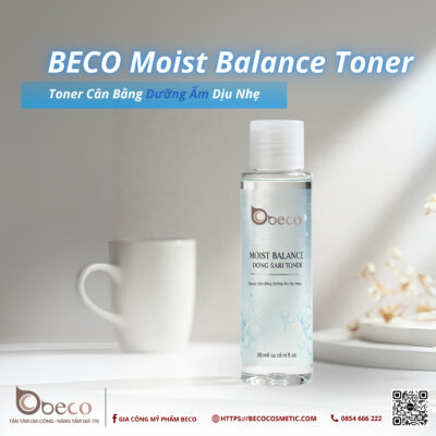 BECO Moist Balance Toner – Toner Cân Bằng Dưỡng Ẩm Dịu Nhẹ