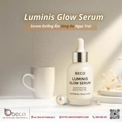 BECO Luminis Glow Serum – Serum Dưỡng Ẩm Sáng Da Ngọc Trai