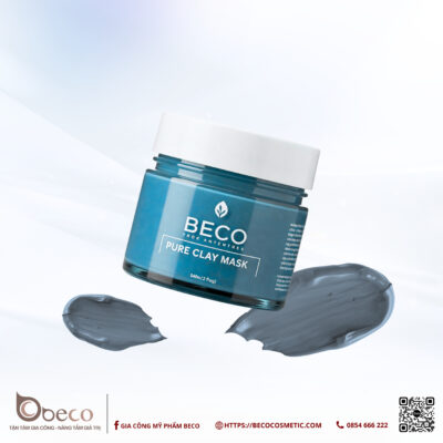 Gia công Mặt nạ Đất sét Pure Clay Mask BECO