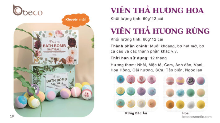 VIÊN THẢ HUƠNG HOA, VIÊN THẢ HUƠNG RÙNG
