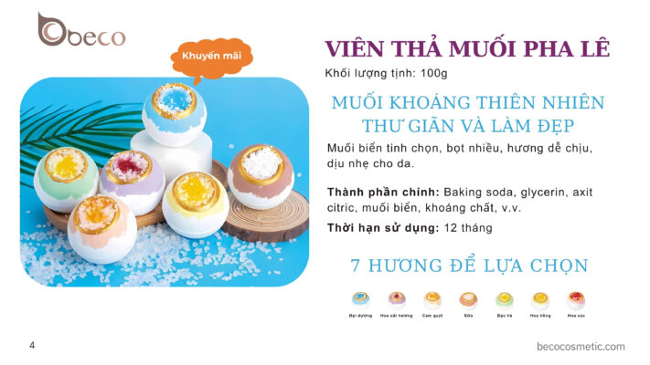 VIÊN THẢ MUỐI PHA LÊ