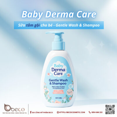 Baby Derma Care – Gentle Wash & Shampoo