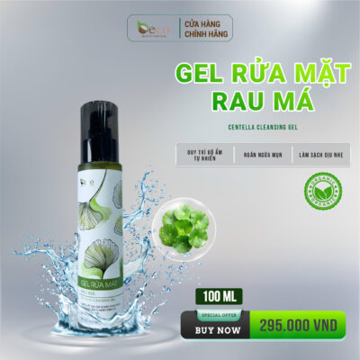 GEL RỬA MẶT RAU MÁ